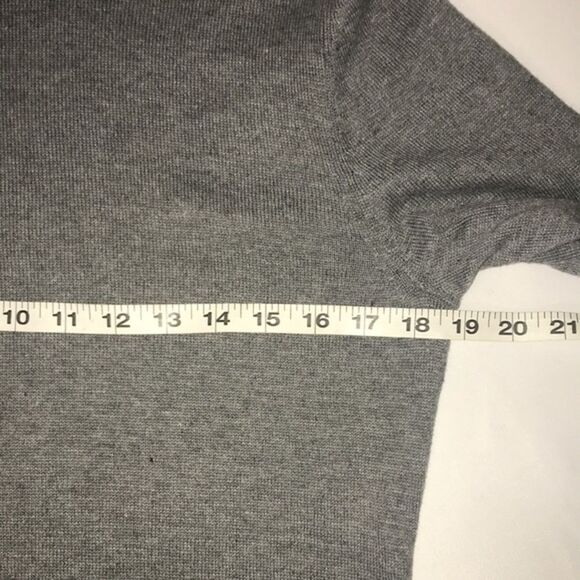 Popular Pop Heather Gray Turtleneck Sweater Dress - Picture 10 of 13